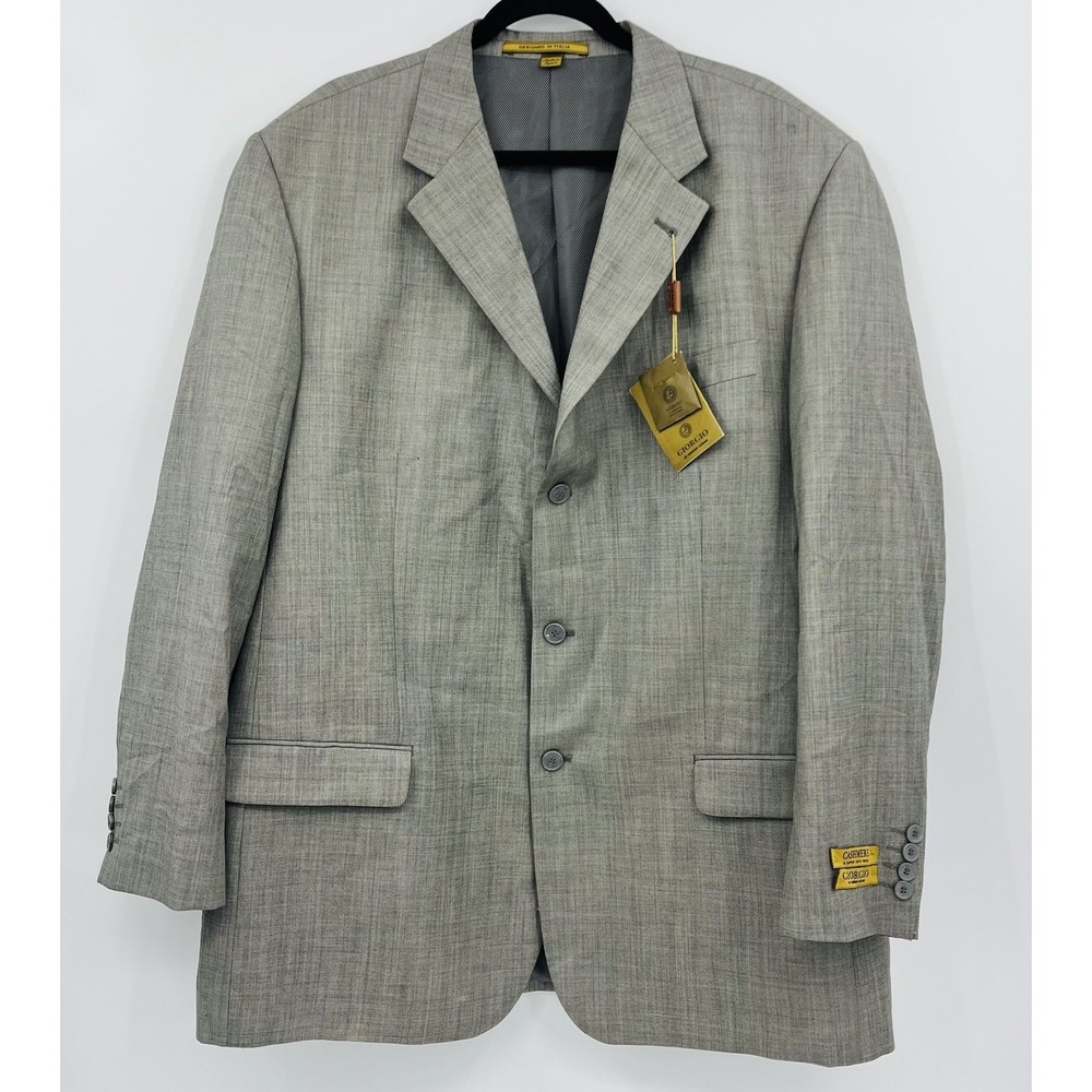 Cashmere Super 120s Giorgio Cosani Gold Label Blazer 50L New Single Breasted